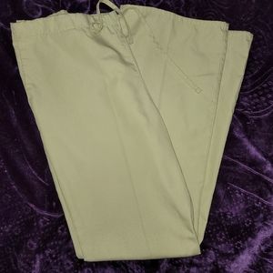 Cherokee lime green scrub pants.
